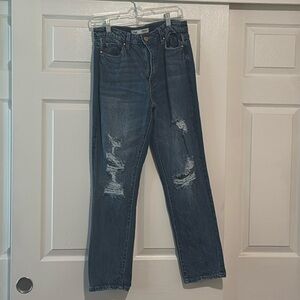 Yin junior size 9 jeans never worn before ripped style jeans